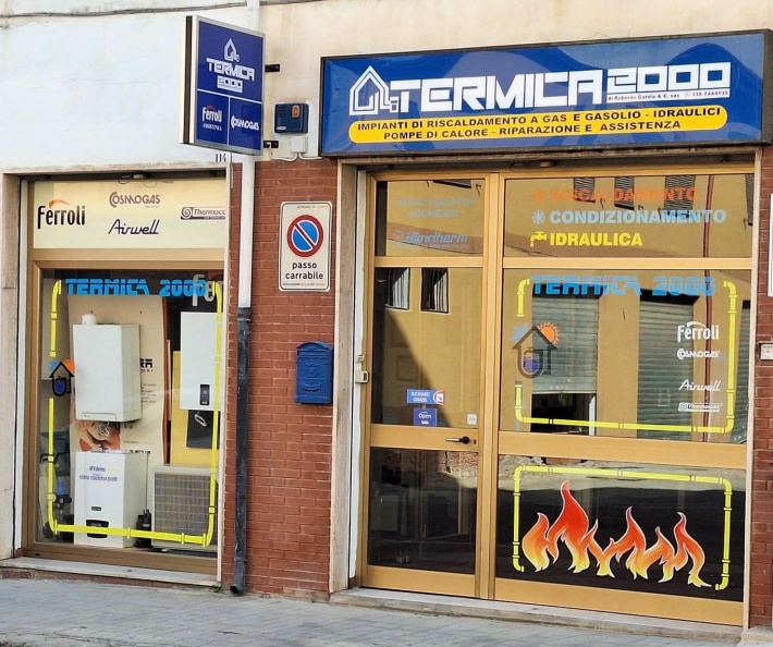 La sede di Termica 2000 in Via Is Maglias 114 a Cagliari