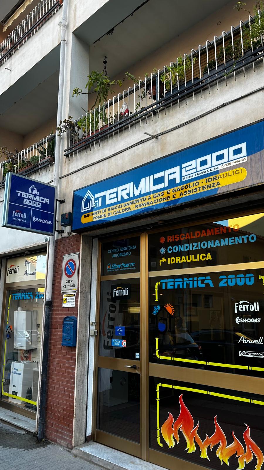 La sede di Termica 2000 in Via Is Maglias 114 a Cagliari