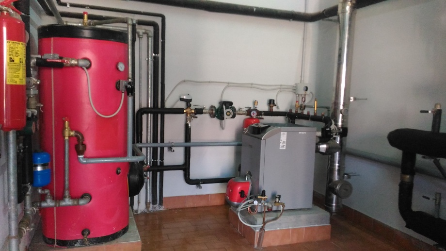 Centrale termica realizzata da Termica 2000 a Macomer