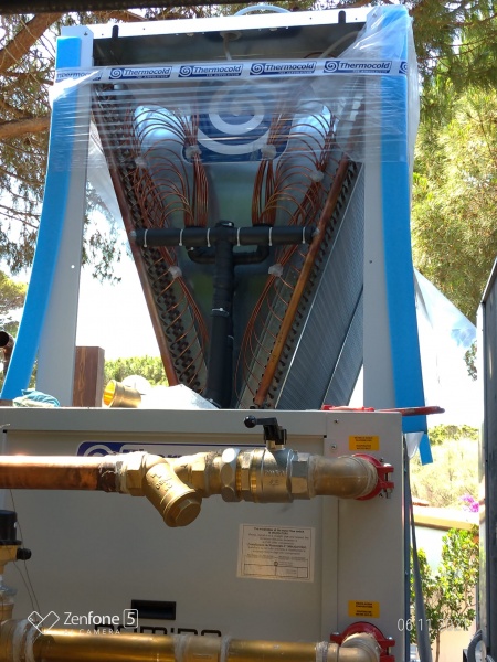 Pompe di calore aria-acqua Ferroli e Thermocold
